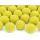 Pompony pluszowe PartyDeco 2cm Żółte